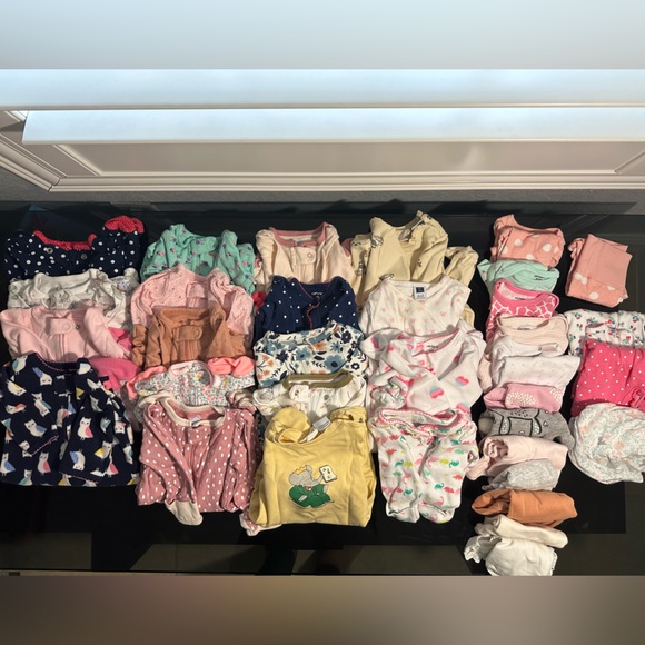 Newborn clothes. Pajamas, onesies, rompers - Picture 1 of 6